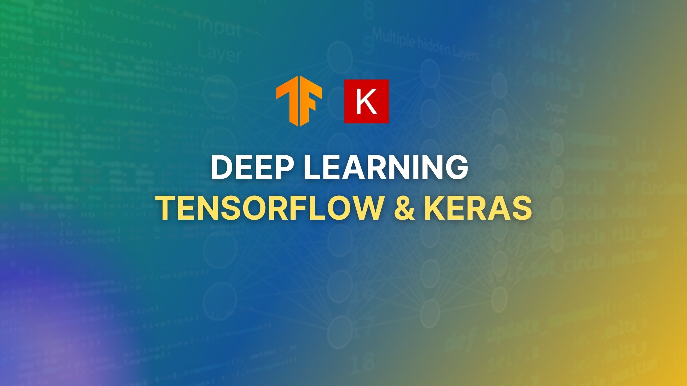 Deep Learning TensorFlow & Keras - Data School